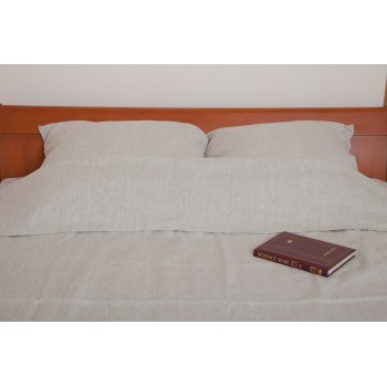 NATURAL BED LINEN SET (2 pillowcases, bed sheet, duvet cover) NATURAL BED LINEN SET (2 pillowcases, bed sheet, duvet cover)