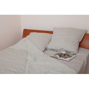 NATURAL BED LINEN SET (2 pillowcases, bed sheet, duvet cover) NATURAL BED LINEN SET (2 pillowcases, bed sheet, duvet cover)