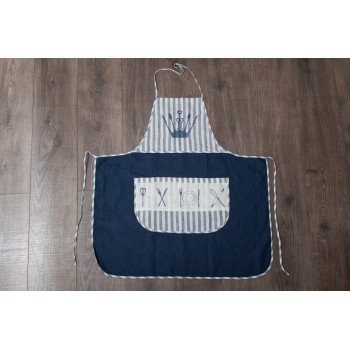 NATURAL LINEN APRON