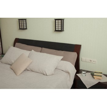 NATURAL BED LINEN SET (2 pillowcases, bed sheet, duvet cover) NATURAL BED LINEN SET (2 pillowcases, bed sheet, duvet cover)