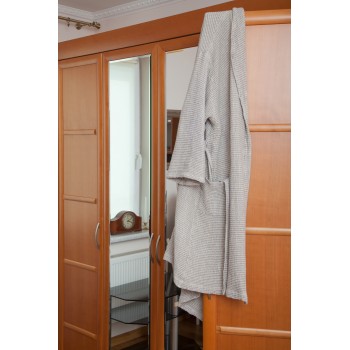 NATURAL LINEN ROBE NATURAL LINEN ROBE