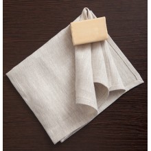 NATURAL LINEN HAND TOWEL (Set Of 2) NATURAL LINEN HAND TOWEL (Set Of 2)